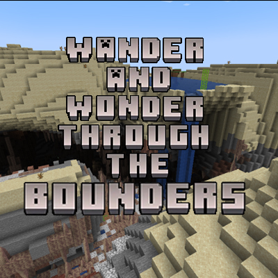 Wander and wonder through the bounders