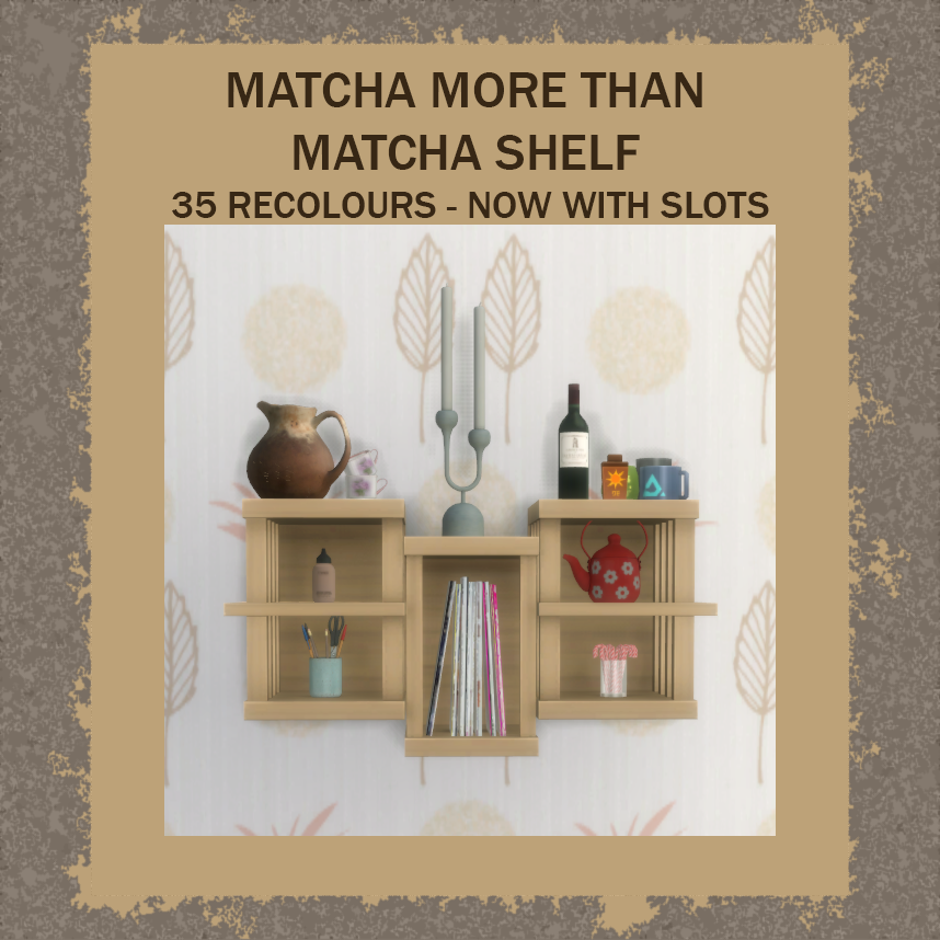 Matcha More than Matcha She... - Build / Buy - The Sims 4 - CurseForge