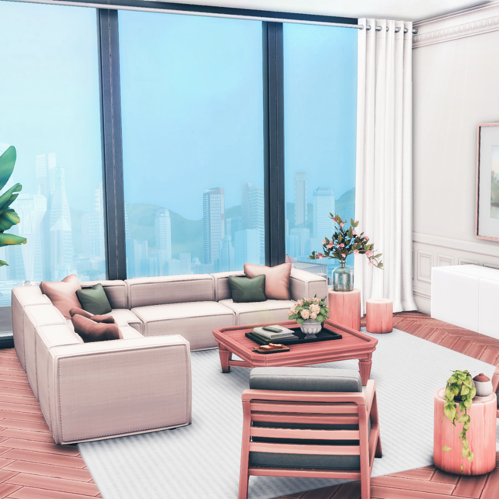 Large Family Apartment The Sims 4 Rooms / Lots