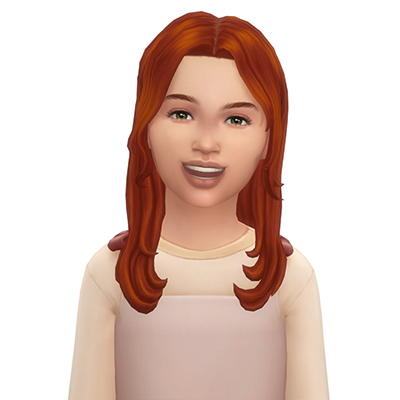 DELIA - kids hair - The Sims 4 Create a Sim - CurseForge