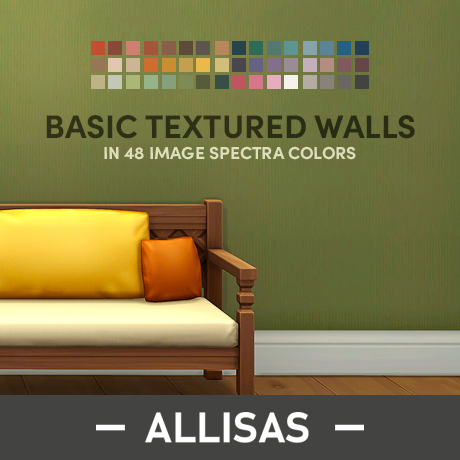 Basic Textured Walls - The Sims 4 Build / Buy - CurseForge