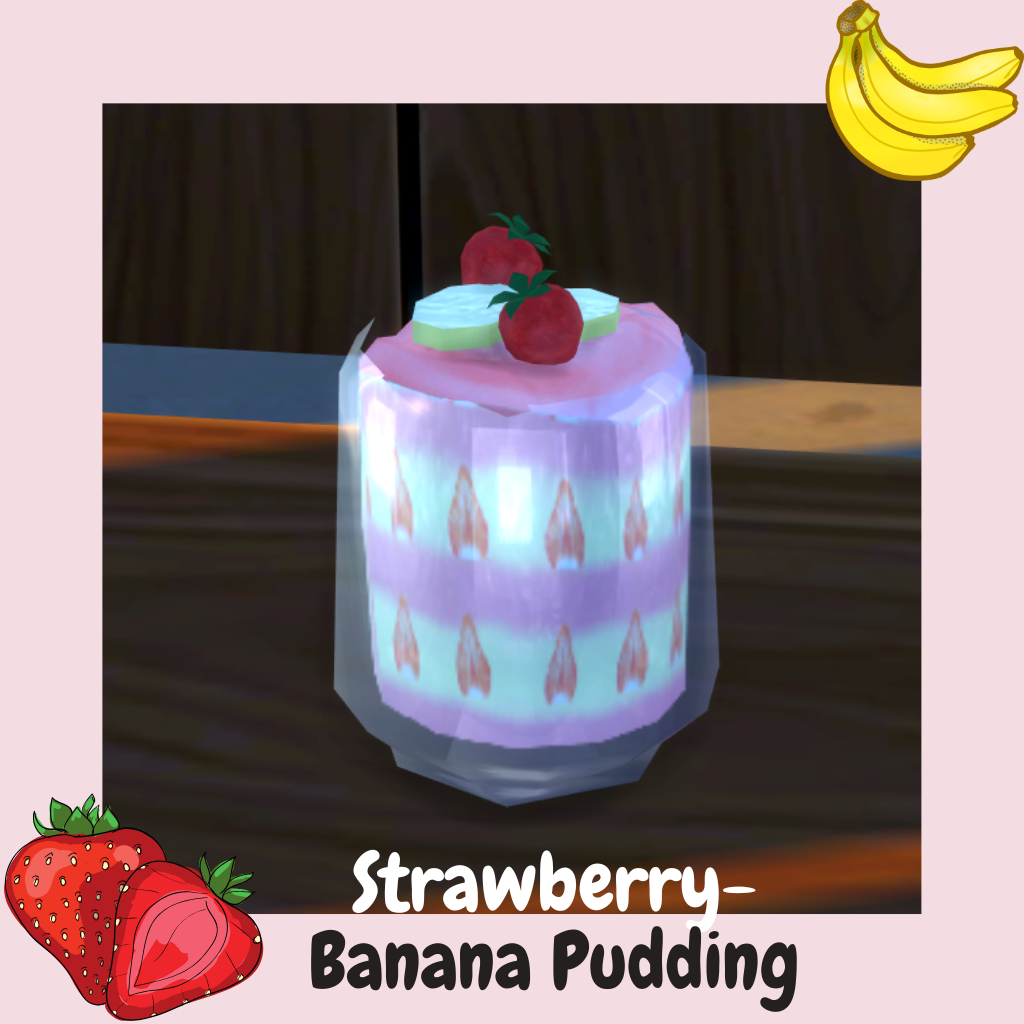 Download Strawberry- Banana Pudding - The Sims 4 Mods - CurseForge