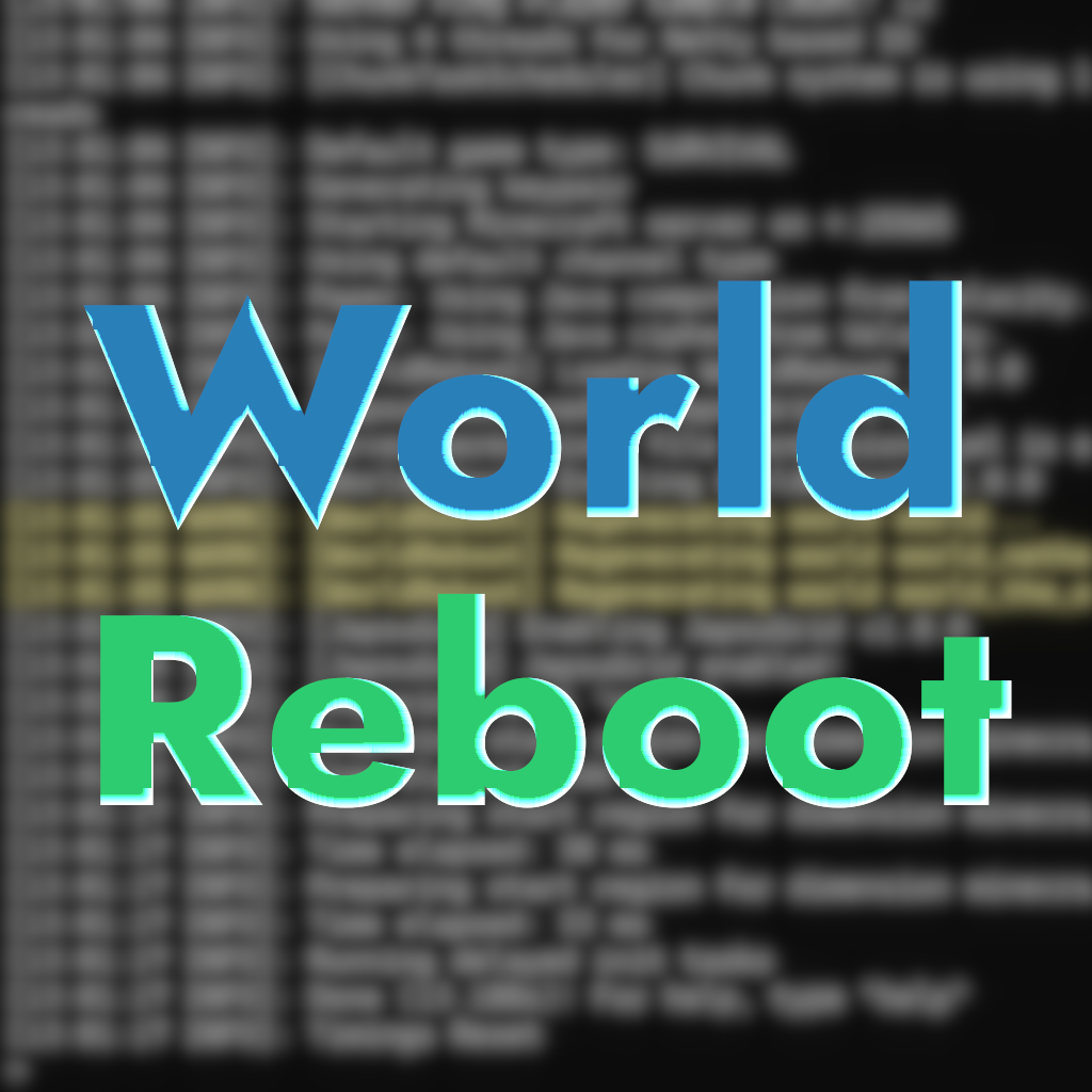 Overview - WorldReboot - Bukkit Plugins - Projects - Bukkit