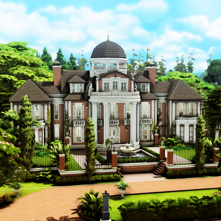 Big Classic Manor - The Sims 4 Rooms / Lots - CurseForge