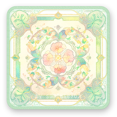 Rounded Square Dance Rug #3 Samtuse963 logo