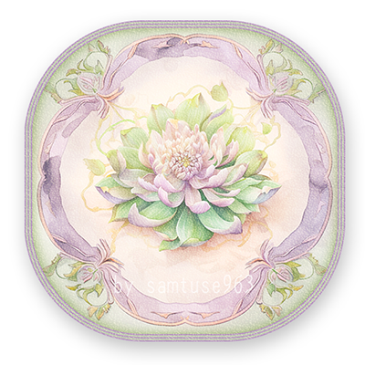 Rounded Square Dance Rug #4 Samtuse963 logo