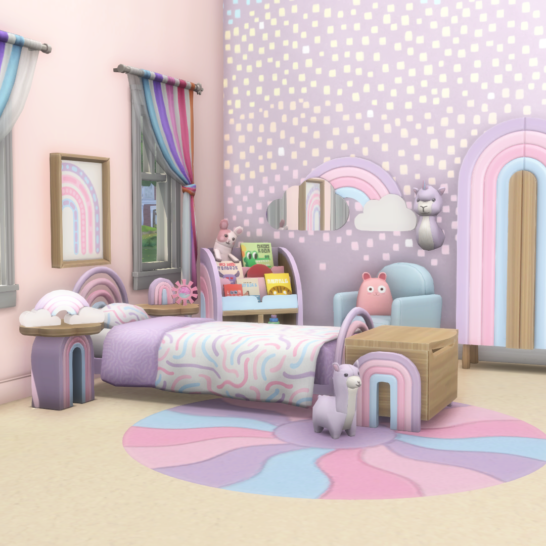 Download Boho Baby Bedroom CC Pack - The Sims 4 Mods - CurseForge