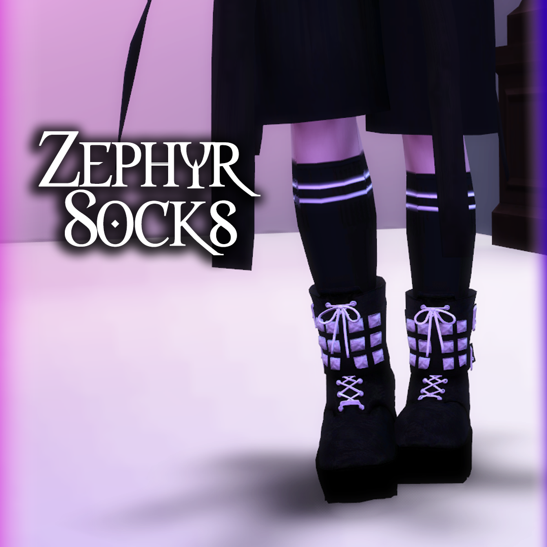 Zephyr Socks (Distorted Dus... - Create a Sim - The Sims 4 - CurseForge