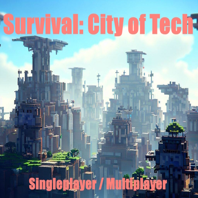 Survival City Of Tech Minecraft Modpacks CurseForge