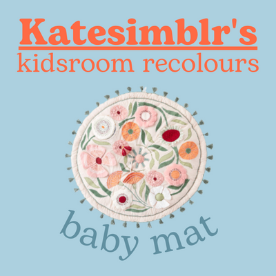 Katesimblr - Kidsroom - baby mat logo