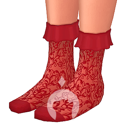 Sweetheart Socks (Lace) - The Sims 4 Create a Sim - CurseForge