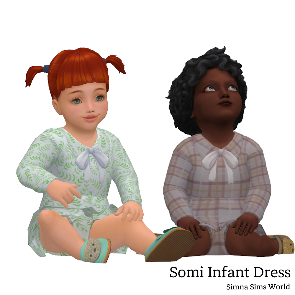 Somi Infant Dress The Sims 4 Create A Sim CurseForge   638159542029437416 