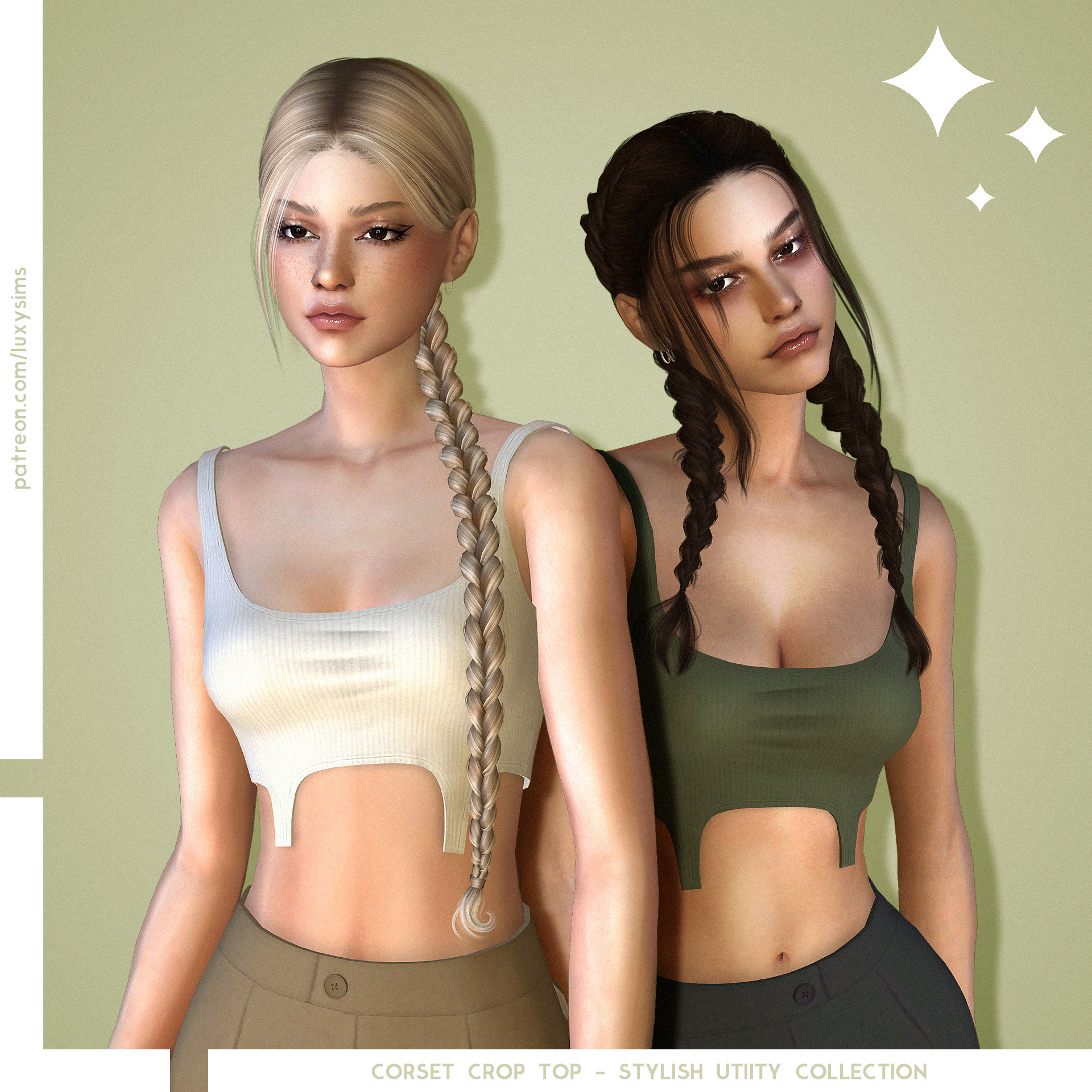 Corset Crop Top - Stylish Utility Collection project avatar