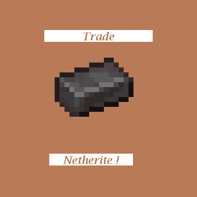 Tradeable Netherite