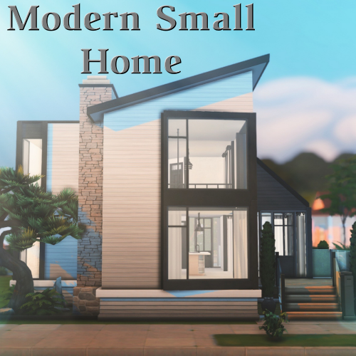 sims 4 modern house shell