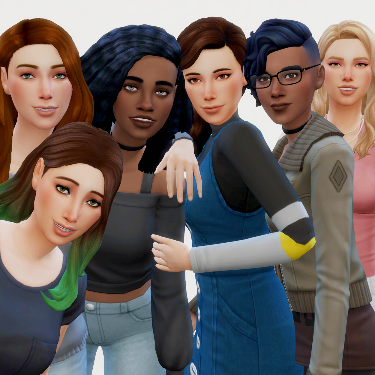 Download Low CC Sim Models Dump 1 - The Sims 4 Mods - CurseForge