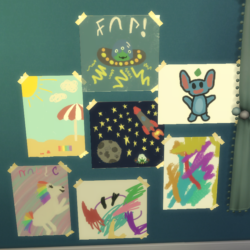 Messy Little's Wall Art logo