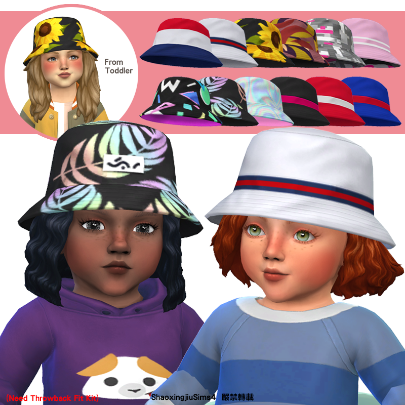 Infant Bucket Hat - The Sims 4 Create a Sim - CurseForge