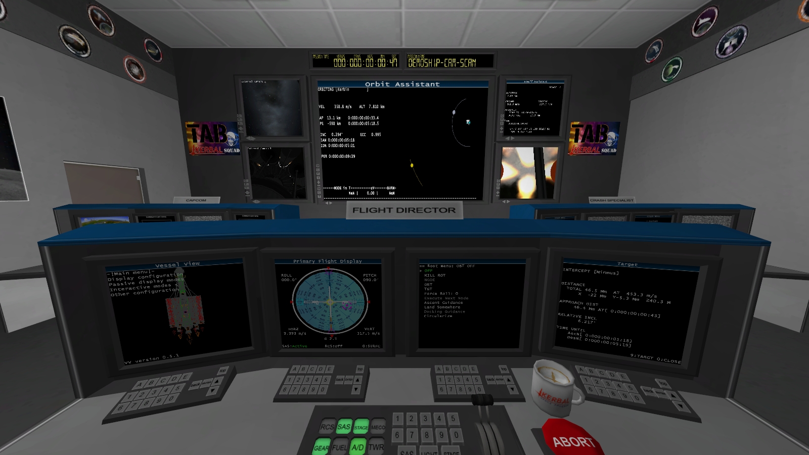 kerbal space program controls launch