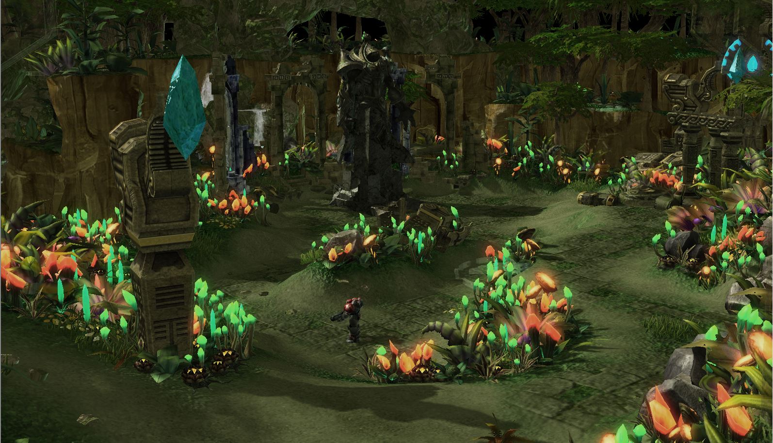 Overview Temple Island Terrain Maps Projects SC2Mapster