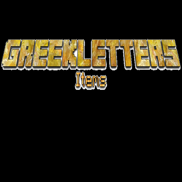 GreekLetters Items