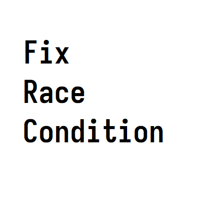 Fix Race Condition logo