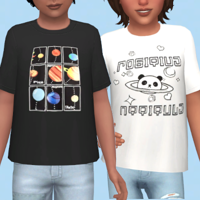 Install Graphic T-Shirt for Kids - The Sims 4 Mods - CurseForge