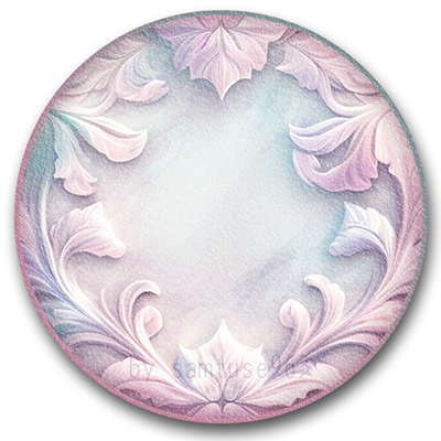 Marble Round Dance Rug #10 Samtuse963 logo
