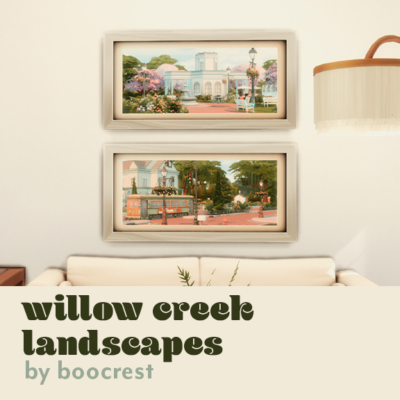 Little Forests Wallpaper - The Sims 4 Build / Buy - CurseForge