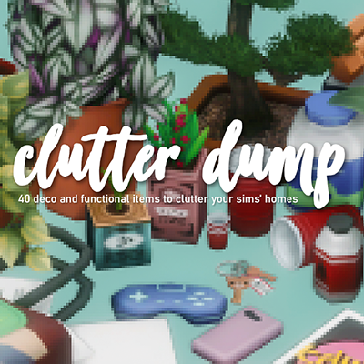 Clutter Dump 📔 - The Sims 4 Build   Buy - Curseforge