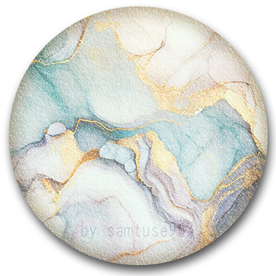 Marble Round Dance Rug #12 Samtuse963 logo
