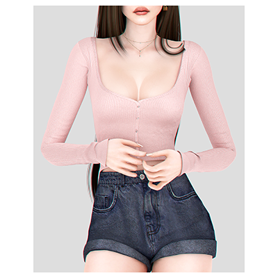 Open Front Button Cardigan logo