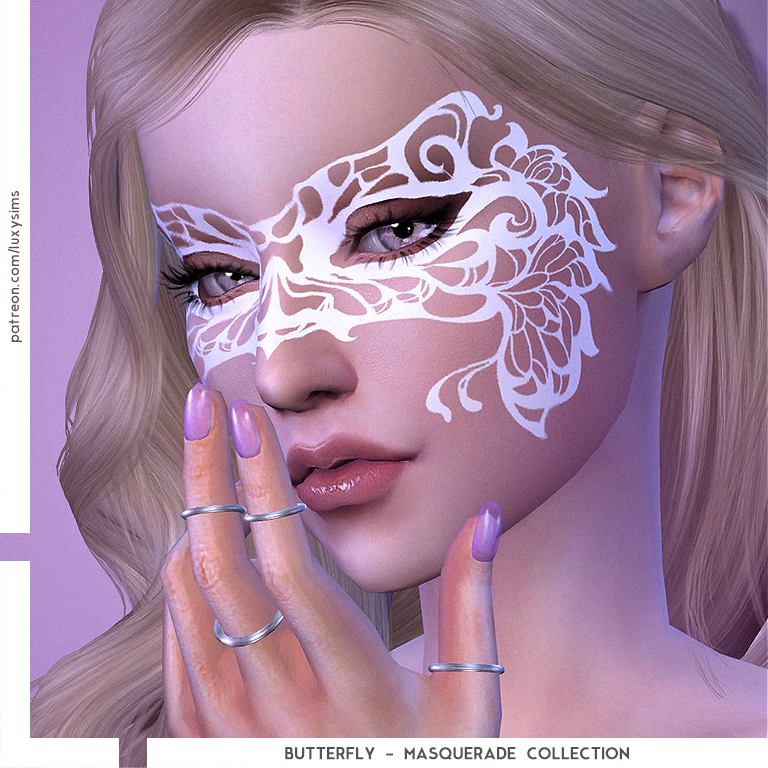 Butterfly [Masquerade Collection] - Screenshots - The Sims 4 Create a ...