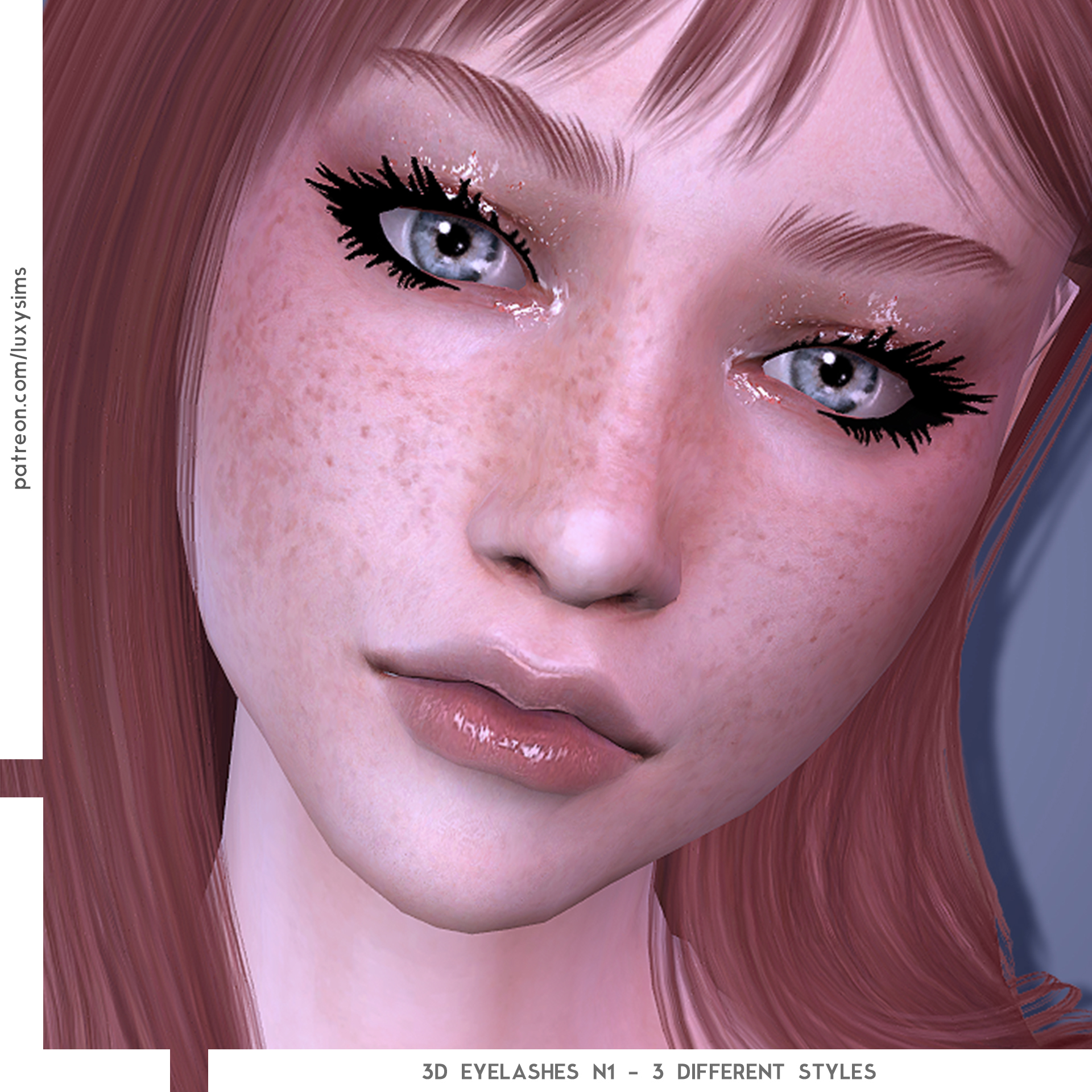 Eyelashes nº1 3D - The Sims 4 Create a Sim - CurseForge