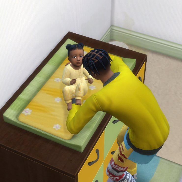 Aura Nursery Changing Table The Sims 4 Build / Buy