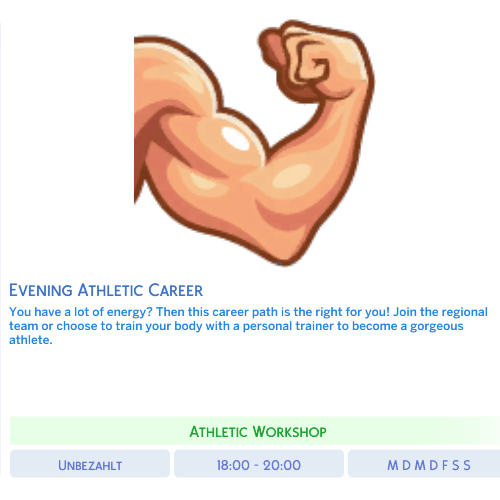 Evening Athletic Career