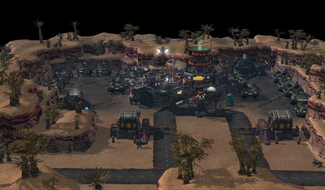 Overview - The Desert Station - Maps - Projects - SC2Mapster