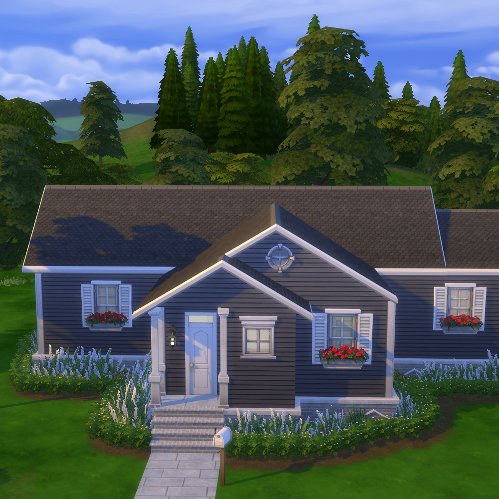 Copperdale Starter Home No CC - The Sims 4 Rooms / Lots - CurseForge