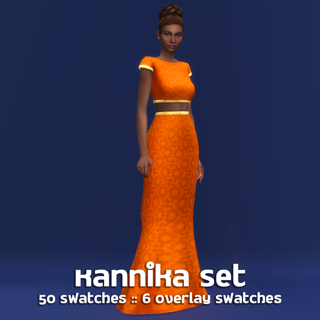 Kannika Set Screenshots The Sims 4 Create A Sim Curseforge