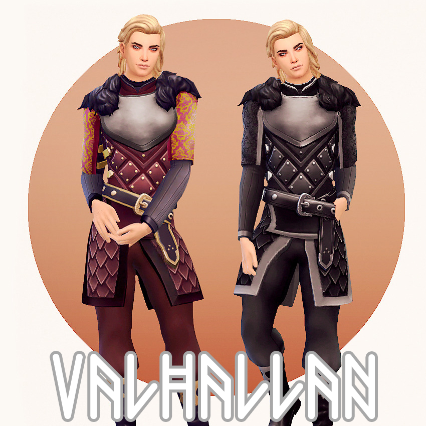 GET FAMOUS ARMOR DE-LLAMA’D: an edit by Valhallan - The Sims 4 Create a ...