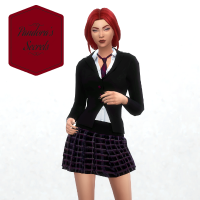 Naughty School Girl - Files - The Sims 4 Create a Sim - CurseForge