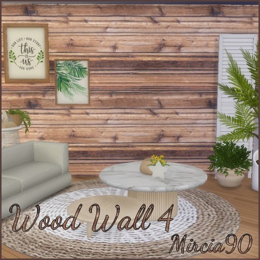 Wood Wall #4 - The Sims 4 Build / Buy - CurseForge