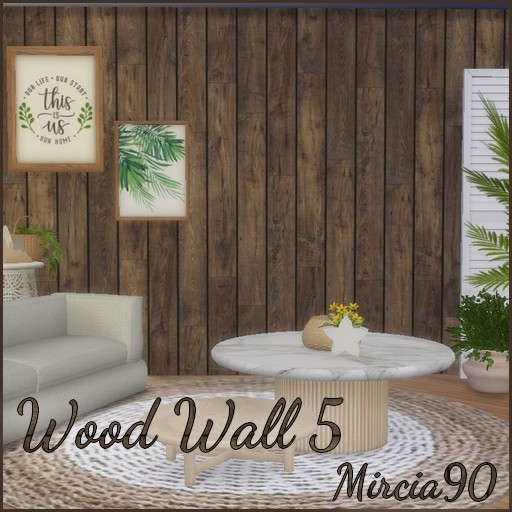 Wood Wall #5 - The Sims 4 Build / Buy - CurseForge