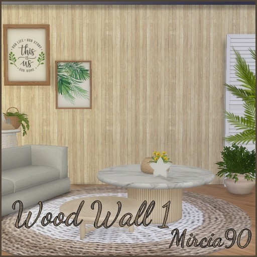 Wood Wall #1 - The Sims 4 Build / Buy - CurseForge