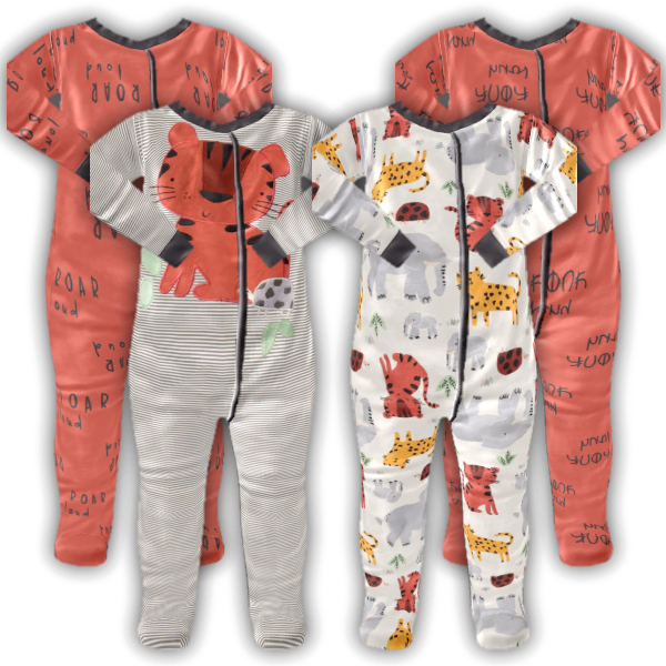 Infant Safari Footie Pajamas logo