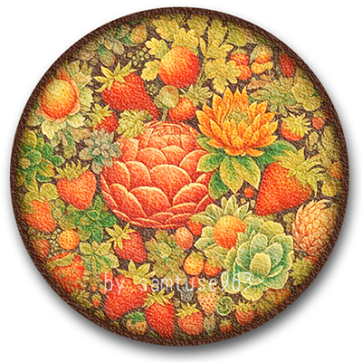 Childlike Round Dance Rug #4 Samtuse963 logo