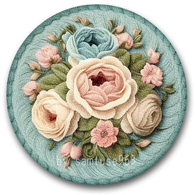 Knitting Round Dance Rug #4 Samtuse963 logo