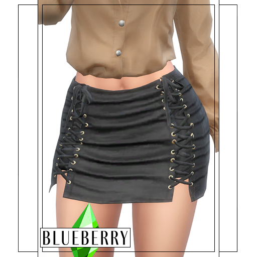 Blueberry - Influencer Skirt - The Sims 4 Create a Sim - CurseForge