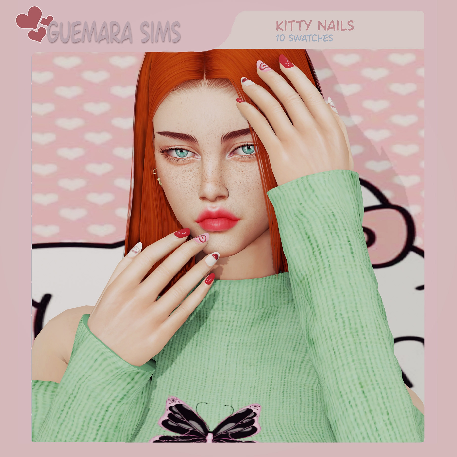 Kitty nails - The Sims 4 Create a Sim - CurseForge