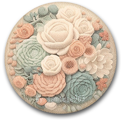 Knitting Round Dance Rug #6 Samtuse963 logo